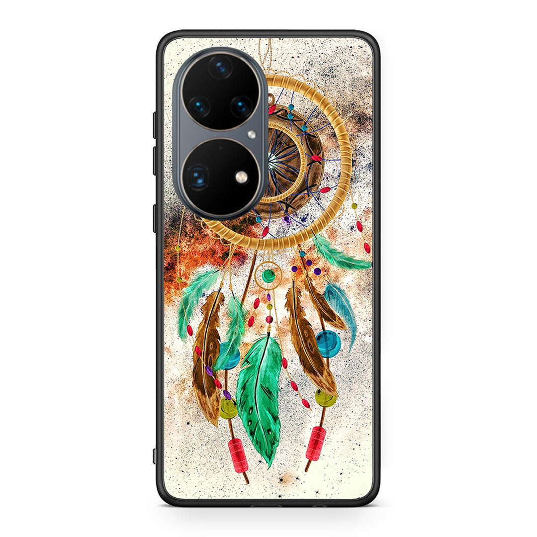 4 - Huawei P50 Pro DreamCatcher Boho case, cover, bumper