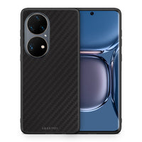 Thumbnail for Θήκη Huawei P50 Pro Carbon Black από τη Smartfits με σχέδιο στο πίσω μέρος και μαύρο περίβλημα | Huawei P50 Pro Carbon Black case with colorful back and black bezels