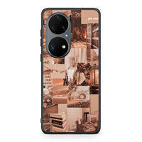Thumbnail for Huawei P50 Pro Collage You Can Θήκη Αγίου Βαλεντίνου από τη Smartfits με σχέδιο στο πίσω μέρος και μαύρο περίβλημα | Smartphone case with colorful back and black bezels by Smartfits