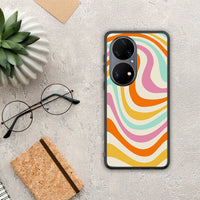 Thumbnail for Colourful Waves - Huawei P50 Pro θήκη