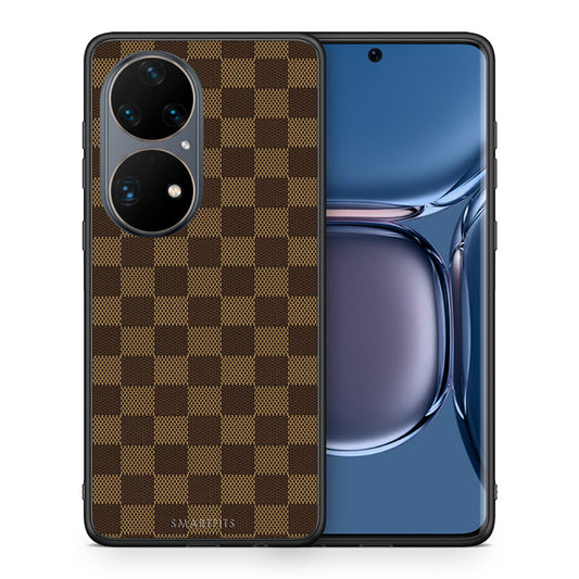 Θήκη Huawei P50 Pro Glamour Designer από τη Smartfits με σχέδιο στο πίσω μέρος και μαύρο περίβλημα | Huawei P50 Pro Glamour Designer case with colorful back and black bezels