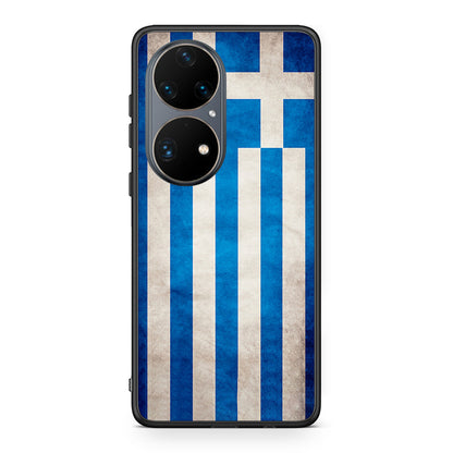 4 - Huawei P50 Pro Greeek Flag case, cover, bumper