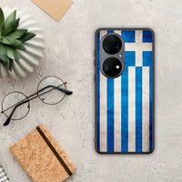 Thumbnail for Flag Greek - Huawei P50 Pro θήκη