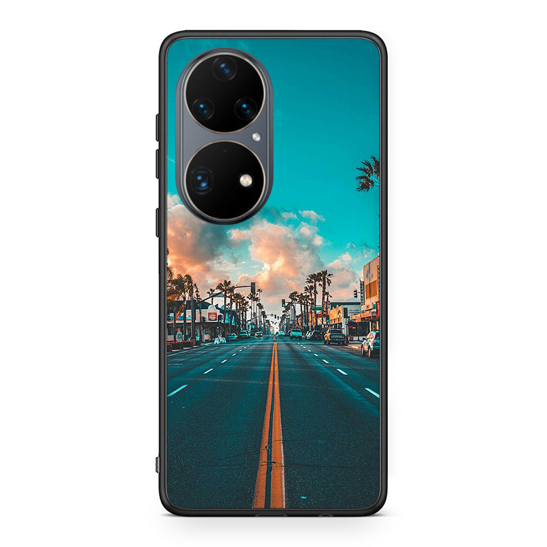 4 - Huawei P50 Pro City Landscape case, cover, bumper