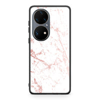 Thumbnail for 116 - Huawei P50 Pro Pink Splash Marble case, cover, bumper