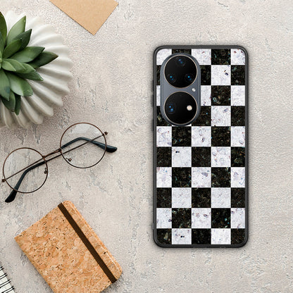Marble Square Geometric - Huawei P50 Pro θήκη