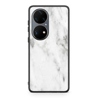 Thumbnail for 2 - Huawei P50 Pro White marble case, cover, bumper