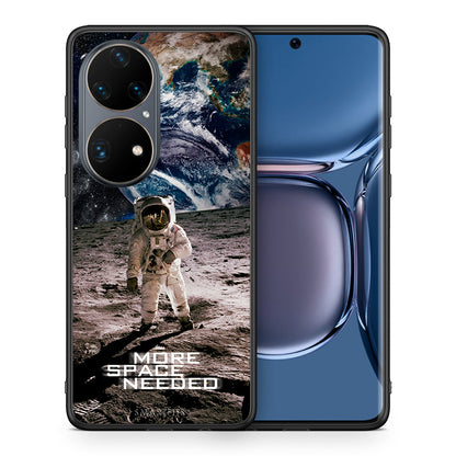 Θήκη Huawei P50 Pro More Space από τη Smartfits με σχέδιο στο πίσω μέρος και μαύρο περίβλημα | Huawei P50 Pro More Space case with colorful back and black bezels