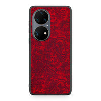 Thumbnail for Huawei P50 Pro Paisley Cashmere θήκη από τη Smartfits με σχέδιο στο πίσω μέρος και μαύρο περίβλημα | Smartphone case with colorful back and black bezels by Smartfits