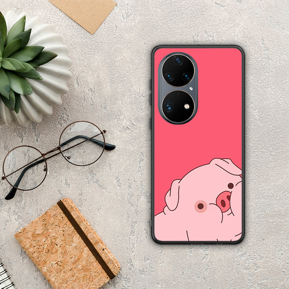 Pig Love 1 - Huawei P50 Pro θήκη