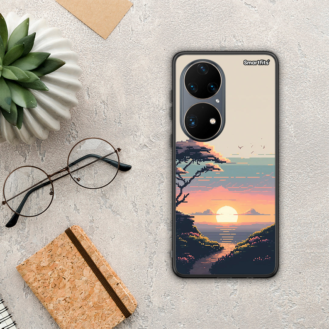 Pixel Sunset - Huawei P50 Pro θήκη