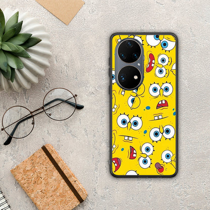 PopArt Sponge - Huawei P50 Pro θήκη