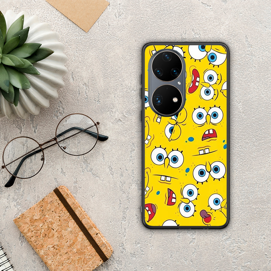 PopArt Sponge - Huawei P50 Pro θήκη