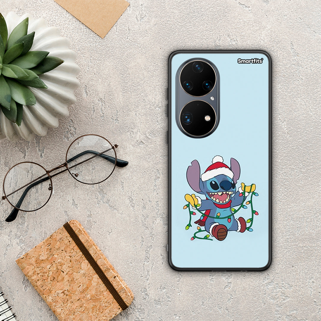 Santa Stich - Huawei P50 Pro θήκη