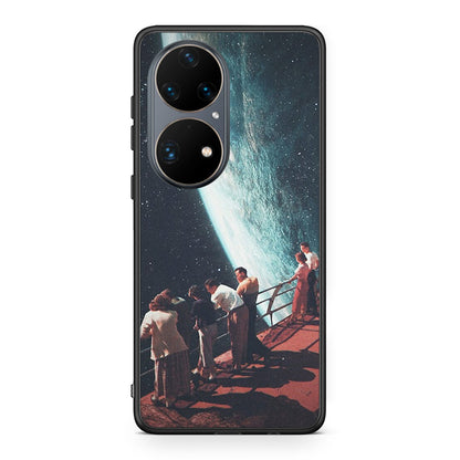 Huawei P50 Pro Surreal View θήκη από τη Smartfits με σχέδιο στο πίσω μέρος και μαύρο περίβλημα | Smartphone case with colorful back and black bezels by Smartfits