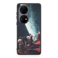 Thumbnail for Huawei P50 Pro Surreal View θήκη από τη Smartfits με σχέδιο στο πίσω μέρος και μαύρο περίβλημα | Smartphone case with colorful back and black bezels by Smartfits