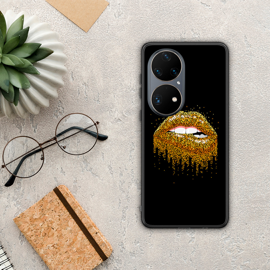 Valentine Golden - Huawei P50 Pro θήκη