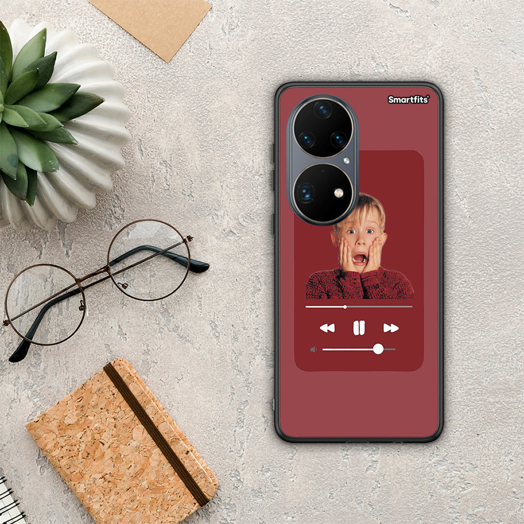 Xmas Alone Music - Huawei P50 Pro θήκη