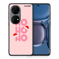 Thumbnail for Θήκη Huawei P50 Pro Xmas Ho Ho Ho από τη Smartfits με σχέδιο στο πίσω μέρος και μαύρο περίβλημα | Huawei P50 Pro Xmas Ho Ho Ho case with colorful back and black bezels