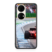 Thumbnail for Huawei P50 Racing Vibes θήκη από τη Smartfits με σχέδιο στο πίσω μέρος και μαύρο περίβλημα | Smartphone case with colorful back and black bezels by Smartfits