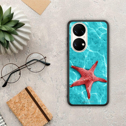 Red Starfish - Huawei P50 θήκη
