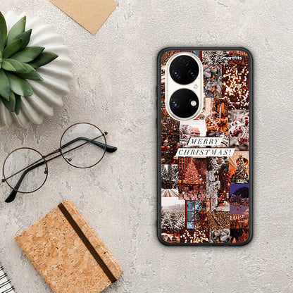 Xmas Collage - Huawei P50 θήκη
