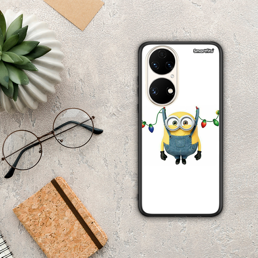 Xmas Minion Lights - Huawei P50 θήκη