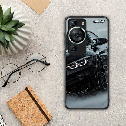 Θήκη Huawei P60 Black BMW από τη Smartfits με σχέδιο στο πίσω μέρος και μαύρο περίβλημα | Huawei P60 Black BMW Case with Colorful Back and Black Bezels