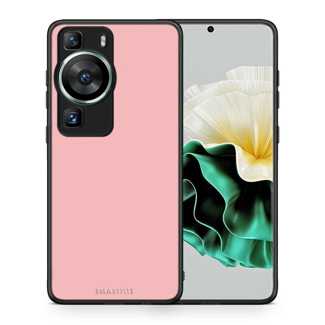 Θήκη Huawei P60 Color Nude από τη Smartfits με σχέδιο στο πίσω μέρος και μαύρο περίβλημα | Huawei P60 Color Nude Case with Colorful Back and Black Bezels
