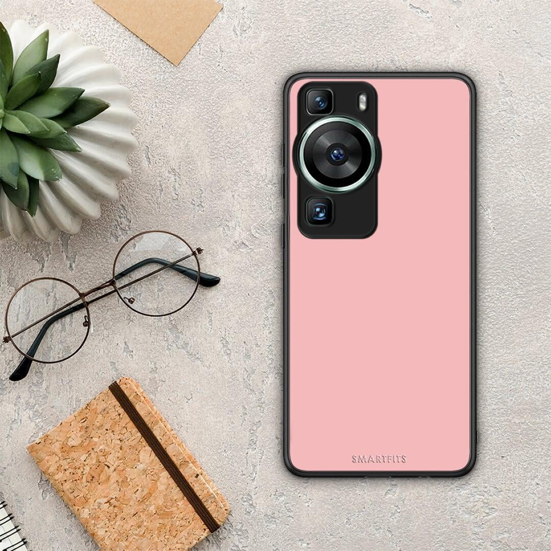 Θήκη Huawei P60 Color Nude από τη Smartfits με σχέδιο στο πίσω μέρος και μαύρο περίβλημα | Huawei P60 Color Nude Case with Colorful Back and Black Bezels