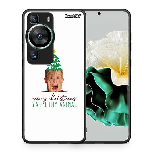 Θήκη Huawei P60 Filthy Animal από τη Smartfits με σχέδιο στο πίσω μέρος και μαύρο περίβλημα | Huawei P60 Filthy Animal Case with Colorful Back and Black Bezels