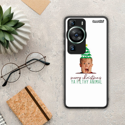 Θήκη Huawei P60 Filthy Animal από τη Smartfits με σχέδιο στο πίσω μέρος και μαύρο περίβλημα | Huawei P60 Filthy Animal Case with Colorful Back and Black Bezels