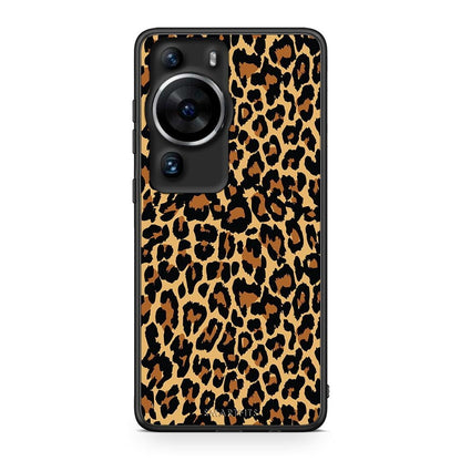 Θήκη Huawei P60 Pro Animal Leopard από τη Smartfits με σχέδιο στο πίσω μέρος και μαύρο περίβλημα | Huawei P60 Pro Animal Leopard Case with Colorful Back and Black Bezels