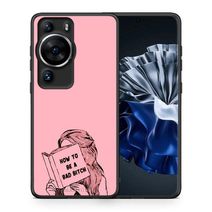 Θήκη Huawei P60 Pro Bad Bitch από τη Smartfits με σχέδιο στο πίσω μέρος και μαύρο περίβλημα | Huawei P60 Pro Bad Bitch Case with Colorful Back and Black Bezels