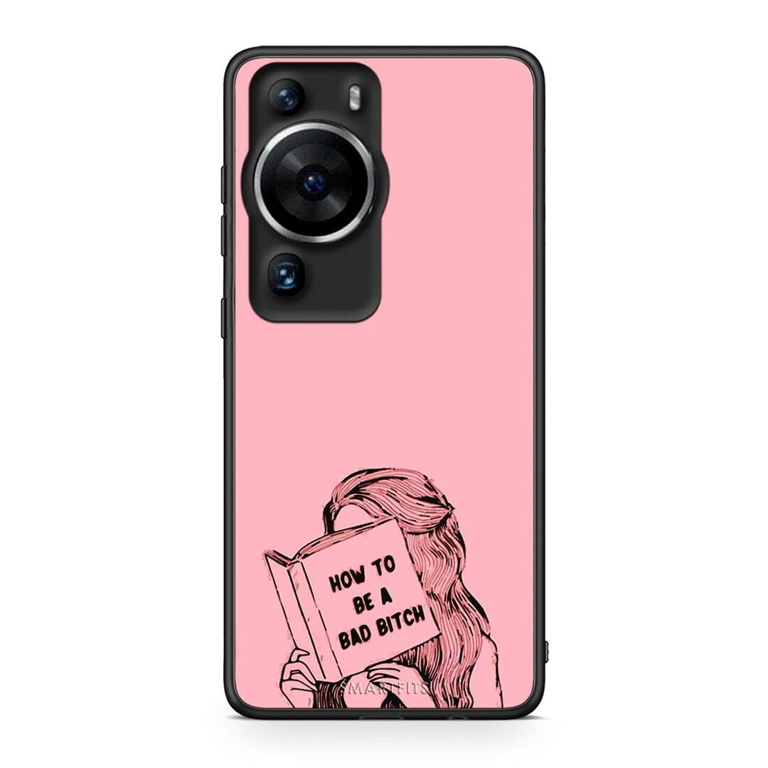 Θήκη Huawei P60 Pro Bad Bitch από τη Smartfits με σχέδιο στο πίσω μέρος και μαύρο περίβλημα | Huawei P60 Pro Bad Bitch Case with Colorful Back and Black Bezels