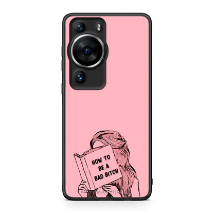 Θήκη Huawei P60 Pro Bad Bitch από τη Smartfits με σχέδιο στο πίσω μέρος και μαύρο περίβλημα | Huawei P60 Pro Bad Bitch Case with Colorful Back and Black Bezels