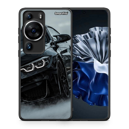 Θήκη Huawei P60 Pro Black BMW από τη Smartfits με σχέδιο στο πίσω μέρος και μαύρο περίβλημα | Huawei P60 Pro Black BMW Case with Colorful Back and Black Bezels