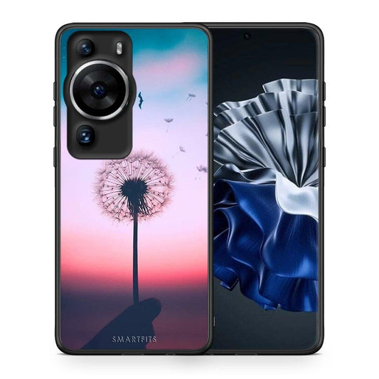 Θήκη Huawei P60 Pro Boho Wish από τη Smartfits με σχέδιο στο πίσω μέρος και μαύρο περίβλημα | Huawei P60 Pro Boho Wish Case with Colorful Back and Black Bezels