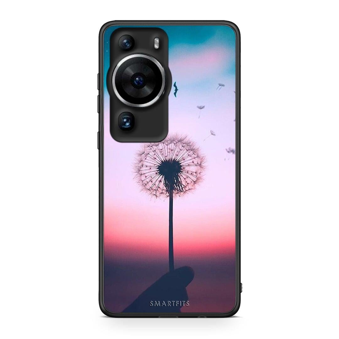Θήκη Huawei P60 Pro Boho Wish από τη Smartfits με σχέδιο στο πίσω μέρος και μαύρο περίβλημα | Huawei P60 Pro Boho Wish Case with Colorful Back and Black Bezels