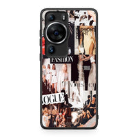 Thumbnail for Θήκη Huawei P60 Pro Collage Fashion από τη Smartfits με σχέδιο στο πίσω μέρος και μαύρο περίβλημα | Huawei P60 Pro Collage Fashion Case with Colorful Back and Black Bezels