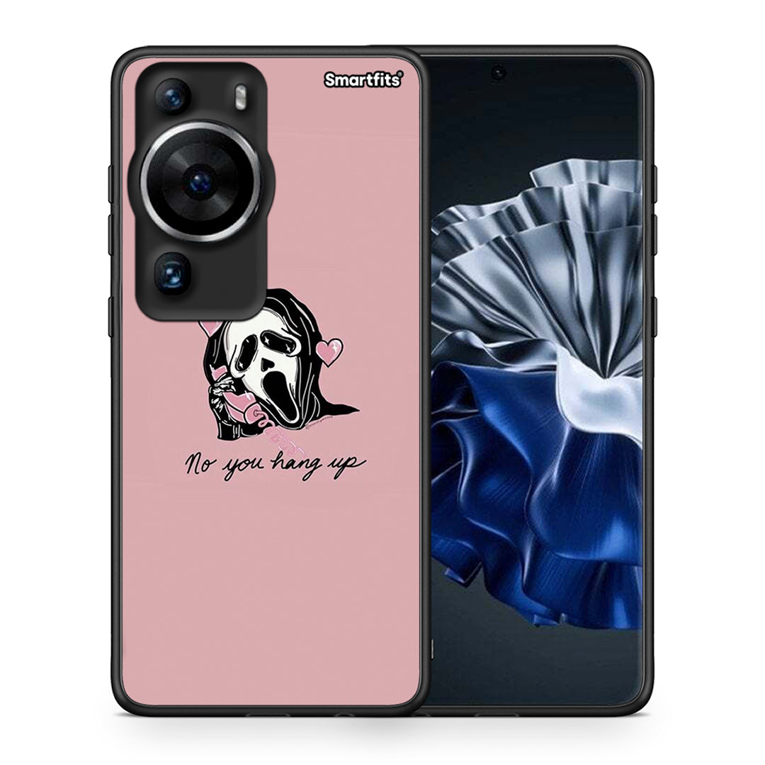 Θήκη Huawei P60 Pro Halloween Hang Up από τη Smartfits με σχέδιο στο πίσω μέρος και μαύρο περίβλημα | Huawei P60 Pro Halloween Hang Up Case with Colorful Back and Black Bezels