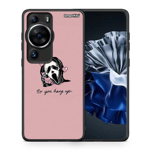 Θήκη Huawei P60 Pro Halloween Hang Up από τη Smartfits με σχέδιο στο πίσω μέρος και μαύρο περίβλημα | Huawei P60 Pro Halloween Hang Up Case with Colorful Back and Black Bezels