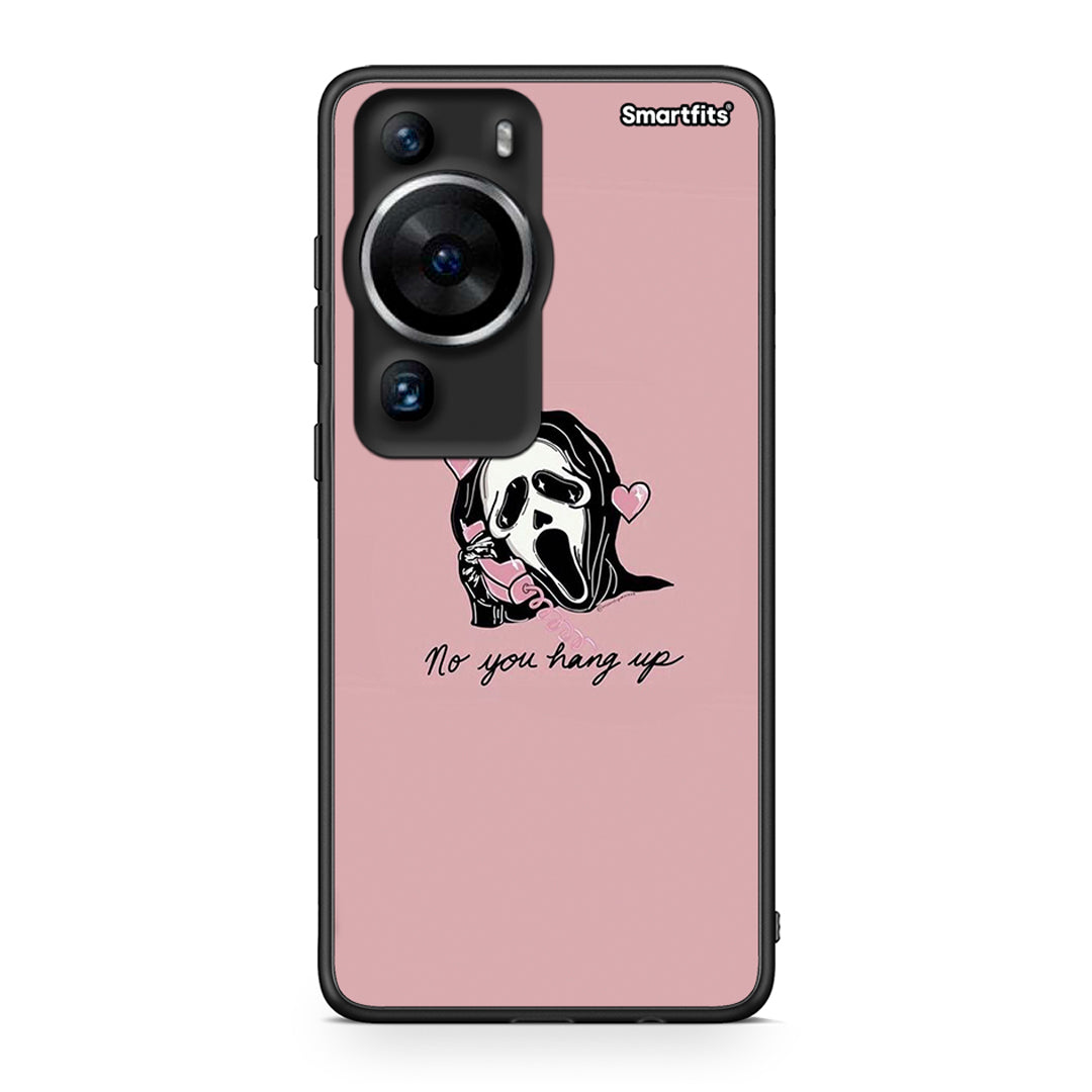 Θήκη Huawei P60 Pro Halloween Hang Up από τη Smartfits με σχέδιο στο πίσω μέρος και μαύρο περίβλημα | Huawei P60 Pro Halloween Hang Up Case with Colorful Back and Black Bezels