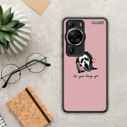 Θήκη Huawei P60 Pro Halloween Hang Up από τη Smartfits με σχέδιο στο πίσω μέρος και μαύρο περίβλημα | Huawei P60 Pro Halloween Hang Up Case with Colorful Back and Black Bezels