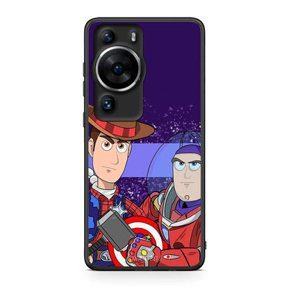 Θήκη Huawei P60 Pro Infinity Story από τη Smartfits με σχέδιο στο πίσω μέρος και μαύρο περίβλημα | Huawei P60 Pro Infinity Story Case with Colorful Back and Black Bezels