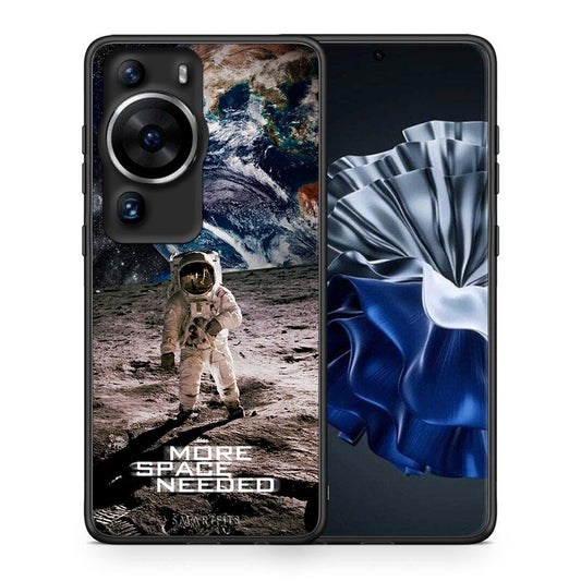 Θήκη Huawei P60 Pro More Space από τη Smartfits με σχέδιο στο πίσω μέρος και μαύρο περίβλημα | Huawei P60 Pro More Space Case with Colorful Back and Black Bezels