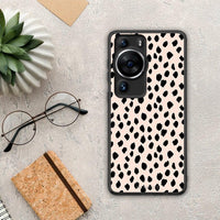 Thumbnail for Θήκη Huawei P60 Pro New Polka Dots από τη Smartfits με σχέδιο στο πίσω μέρος και μαύρο περίβλημα | Huawei P60 Pro New Polka Dots Case with Colorful Back and Black Bezels