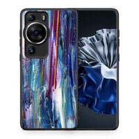 Thumbnail for Θήκη Huawei P60 Pro Paint Winter από τη Smartfits με σχέδιο στο πίσω μέρος και μαύρο περίβλημα | Huawei P60 Pro Paint Winter Case with Colorful Back and Black Bezels