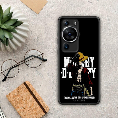 Θήκη Huawei P60 Pro Pirate King από τη Smartfits με σχέδιο στο πίσω μέρος και μαύρο περίβλημα | Huawei P60 Pro Pirate King Case with Colorful Back and Black Bezels