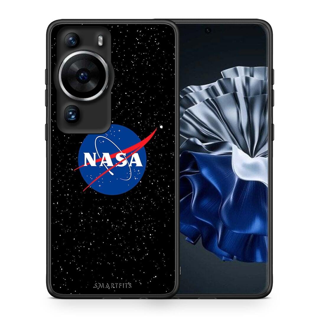 Θήκη Huawei P60 Pro PopArt NASA από τη Smartfits με σχέδιο στο πίσω μέρος και μαύρο περίβλημα | Huawei P60 Pro PopArt NASA Case with Colorful Back and Black Bezels